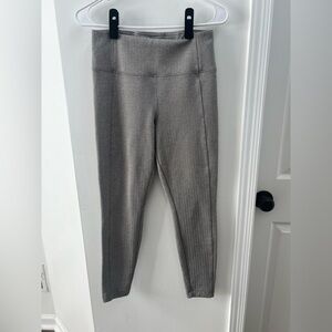 Athleta Delancey Herringbone Tight Tannish/ Brown Legging Size Small